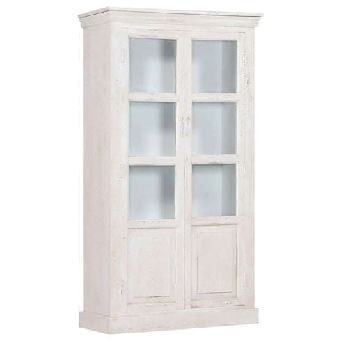 Maison Madeleine -  Highboard 100x40x180 cm Solid Acacia Wood